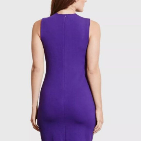 Lauren Ralph Lauren Purple Midi Dress - Picture 4 of 15